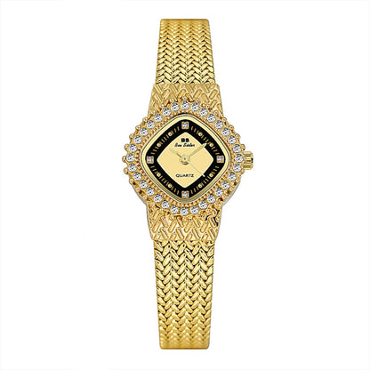 BS Bee Sister FA1659 Chain Watch Wheat Ear Watch Simple Temperament Ladies Watch(Gold) - Alloy Watches by BS Bee Sister | Online Shopping South Africa | PMC Jewellery | Buy Now Pay Later Mobicred