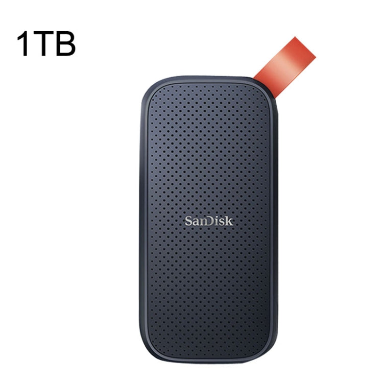 SanDisk E30 High Speed Compact USB3.2 Mobile SSD Solid State Drive, Capacity: 1TB - External Solid State Drives by SanDisk | Online Shopping South Africa | PMC Jewellery | Buy Now Pay Later Mobicred