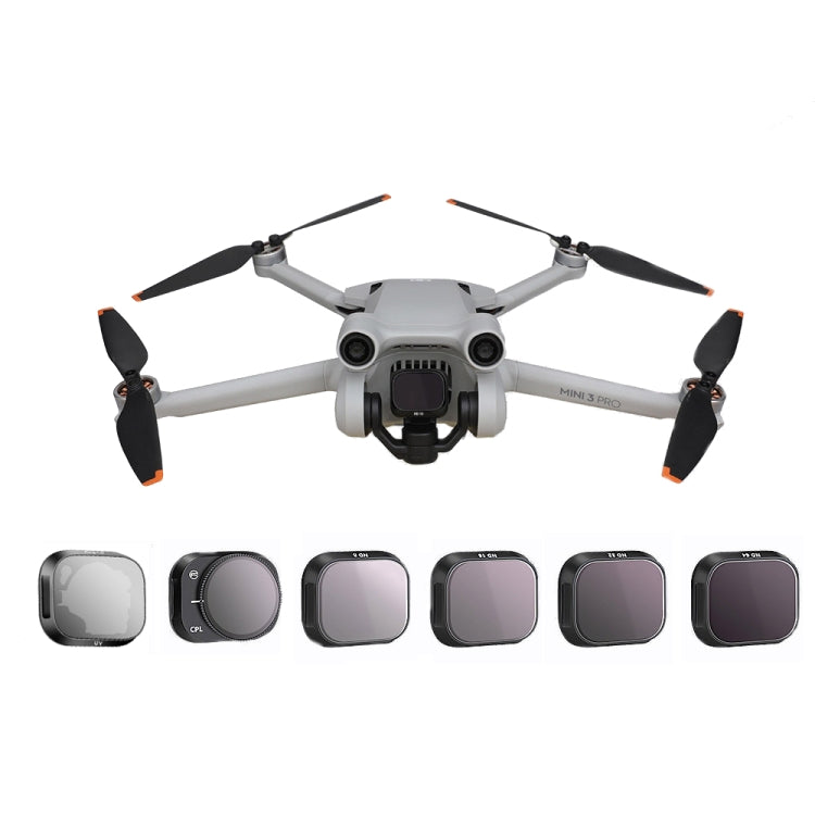 RCSTQ Aluminum Alloy Adjustable Filter Accessories for DJI Mini 3 Pro,Style: CPL - Other by RCSTQ | Online Shopping South Africa | PMC TechLife | Buy Now Pay Later Mobicred