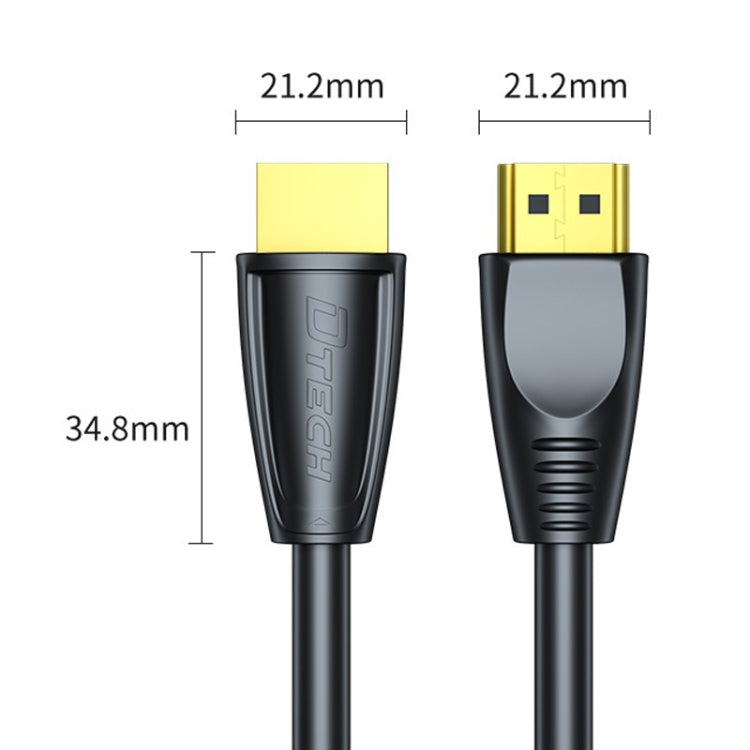 DTECH HDMI 2.0 HD Connection Cable 4K 60Hz Computer TV Connection Cable, Length: 1m - Cable by DTECH | Online Shopping South Africa | PMC TechLife