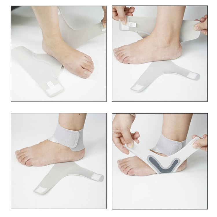 Thin Breathable Compression Ankle Sprain Fixation Strap, Size: Right Foot (M) - Corrector by PMC Jewellery | Online Shopping South Africa | PMC Jewellery