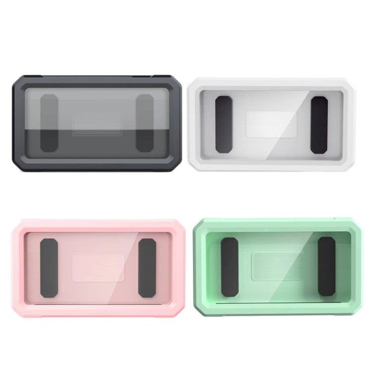Retractable Rotating Bathroom Waterproof Mobile Phone Box Wall Mount Mobile Phone Holder(Green) - Hand-Sticking Bracket by PMC TechLife | Online Shopping South Africa | PMC TechLife