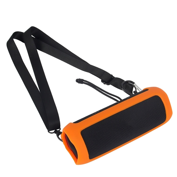 Bluetooth Speaker Silicone Protective Case For JBL Flip6(Orange) - Protective Case by PMC Jewellery | Online Shopping South Africa | PMC Jewellery