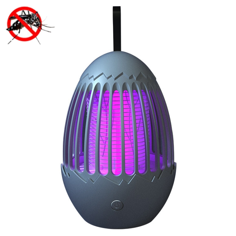 L01 Portable Electric Shock Mosquito Killer Lamp Home Outdoor Photocatalyst Fly Killer(Gray) - Repellents by PMC Jewellery | Online Shopping South Africa | PMC Jewellery