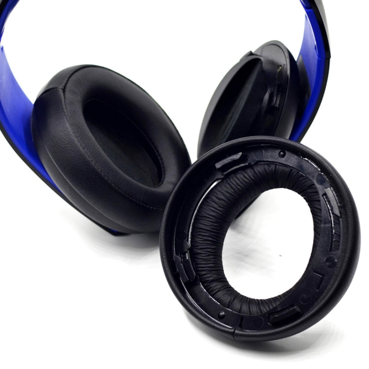 2 PCS Headphone Sponge Cover for SONY PS3 PS4 7.1 Gold,Style:  Blue Headband - Earmuff & Pad by PMC TechLife | Online Shopping South Africa | PMC TechLife