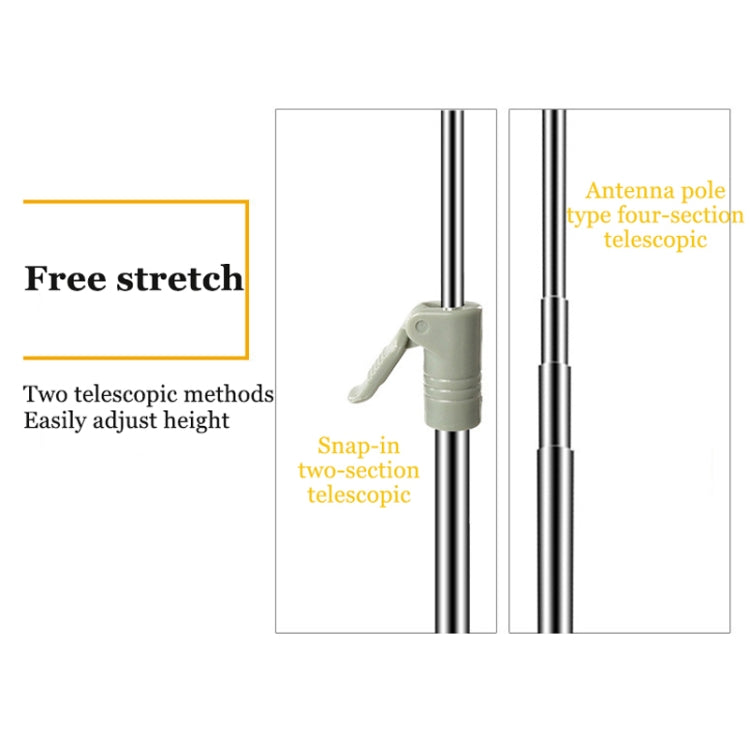 Photography Backdrop Stand Camera Photo Background Props,Style: T-type 4-section  95cm -  by PMC TechLife | Online Shopping South Africa | PMC TechLife