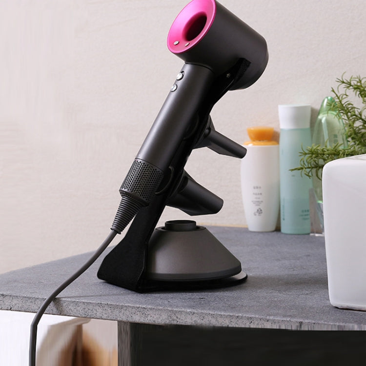 Punch Free Standing Hair Dryer Stand For Dyson 003 Black - Hair Dryers & Accessories by PMC Jewellery | Online Shopping South Africa | PMC Jewellery