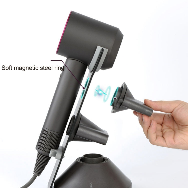 Punch Free Standing Hair Dryer Stand For Dyson 003 Black - free shipping - PMC TechLife - Order now!