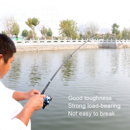 ZHANLANGWANG Carbon Throwing Pole Mini Short Rock Fishing Rod, Length: 1.8m(Black) - Fishing Rods & Accessories by PMC Jewellery | Online Shopping South Africa | PMC Jewellery