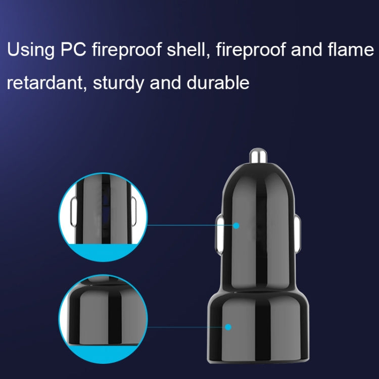 IBD321-Q3 Universal Fireproof Mobile Phone Car Charger, Model: 2.4A+12W - Car Charger by PMC TechLife | Online Shopping South Africa | PMC TechLife