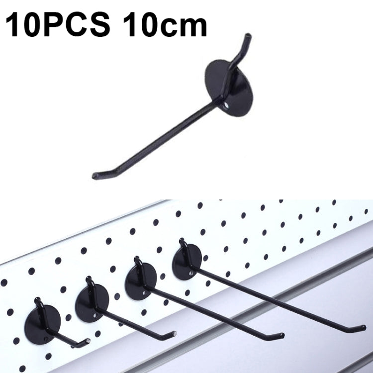 10 PCS Jewelry Accessories Display Orifice Plate Spray Hook, Length: 10cm(Black) - free shipping - PMC TechLife - Order now!