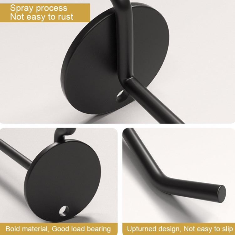 10 PCS Jewelry Accessories Display Orifice Plate Spray Hook, Length: 10cm(Black) - free shipping - PMC TechLife - Order now!