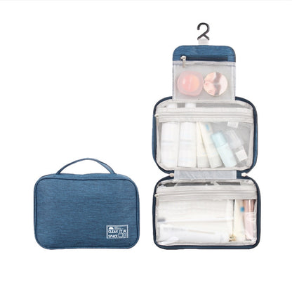 RH261 Foldable Travel Dry and Wet Separation Washing Bag(Navy Blue) - Storage Boxes by PMC Jewellery | Online Shopping South Africa | PMC Jewellery