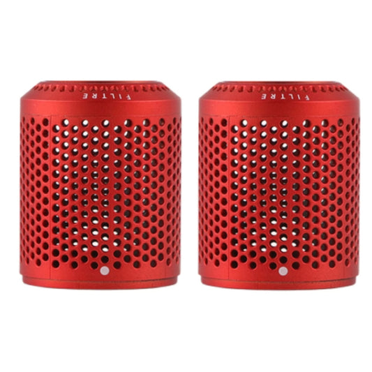 2 PCS Outer Cover Dust Filter for Dyson Hair Dryer HD01/HD03/HD08(Red) - Dyson Accessories by PMC Jewellery | Online Shopping South Africa | PMC Jewellery