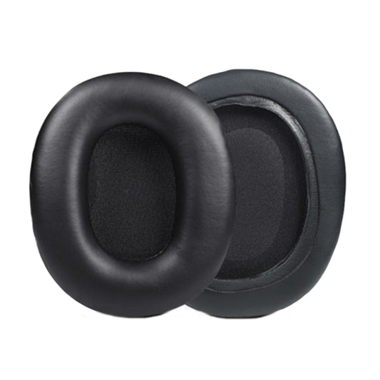 2 PCS Headset Sponge Earmuffs For SONY MDR-7506 / V6 / 900ST, Color: Black Bright - Earmuff & Pad by PMC Jewellery | Online Shopping South Africa | PMC Jewellery