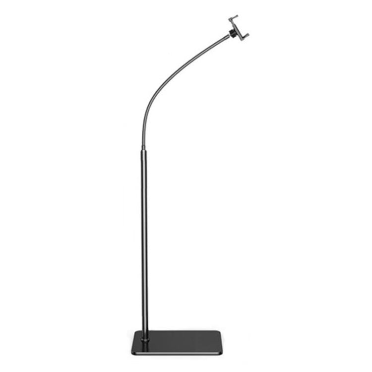 135cm Mobile Phone Tablet Live Broadcast Bedside Lifting Bracket Floor Model (Black) - Lazy Bracket by PMC TechLife | Online Shopping South Africa | PMC TechLife