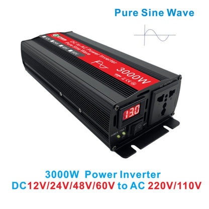 Gurxun Sine Wave Inverter 3000W 12/24/48/60V To 220V Car Boost Converter, Specification: 48V-220V -  by PMC Jewellery | Online Shopping South Africa | PMC Jewellery