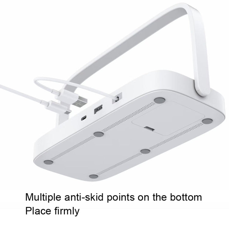 UD10 Mobile Phone Wireless Charger With Small Night Light, For iPhone&iWatch&AirPods(White) - Multifunction Charger by PMC TechLife | Online Shopping South Africa | PMC TechLife