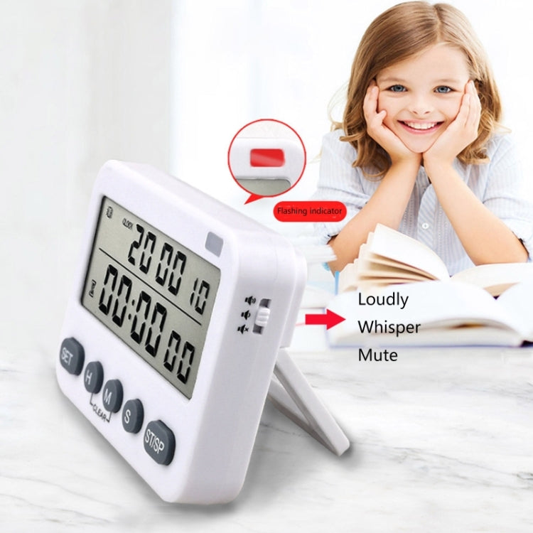 YS-218 Digital Timer 99-Hour Positive Countdown Reminder, Style: With Vibration - Digital Countdown by PMC TechLife | Online Shopping South Africa | PMC TechLife | Buy Now Pay Later Mobicred