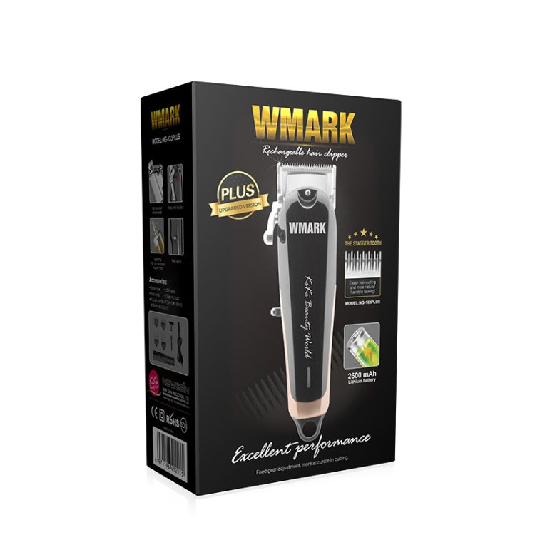 WMARK NG-103PLUS Rechargeable Electrical Hair Clipper(Blue) - Hair Trimmer by WMARK | Online Shopping South Africa | PMC Jewellery