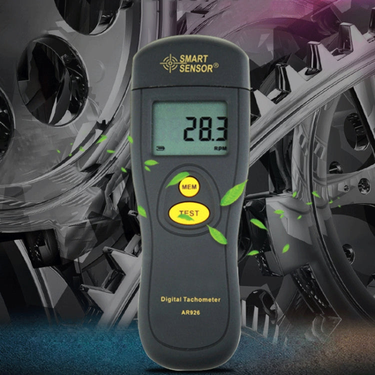 Smart Sensor AR926 LED Display Photoelectric Speed Detection Meter - Tachometers & Anemometer by Smart Sensor | Online Shopping South Africa | PMC Jewellery | Buy Now Pay Later Mobicred