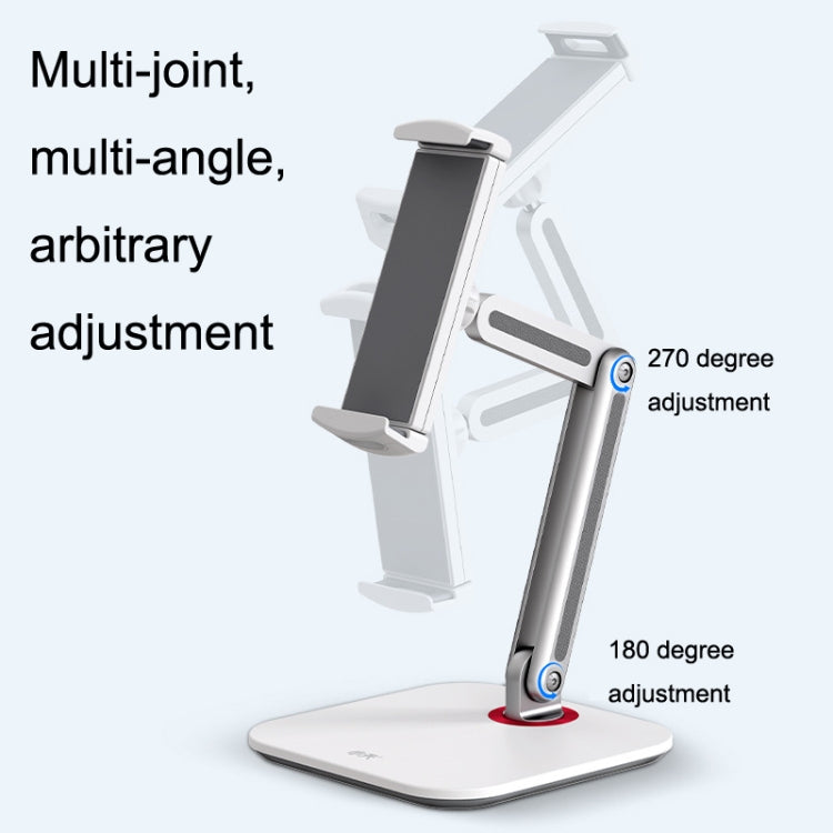 SSKY X38 Desktop Phone Tablet Stand Folding Online Classes Support, Style: Long Arm Version (Black) - Desktop Holder by SSKY | Online Shopping South Africa | PMC Jewellery | Buy Now Pay Later Mobicred