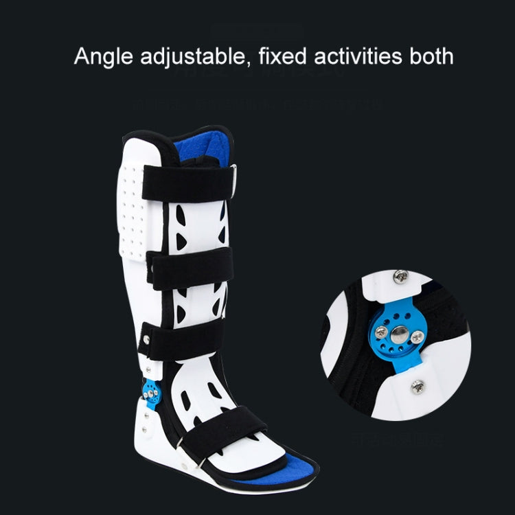 Calf Ankle Fracture Sprain Fixation Brace Plaster Shoe Foot Support Brace, Size: S Left(Long Version Without Baffle) - Mobility Aids by PMC Jewellery | Online Shopping South Africa | PMC Jewellery