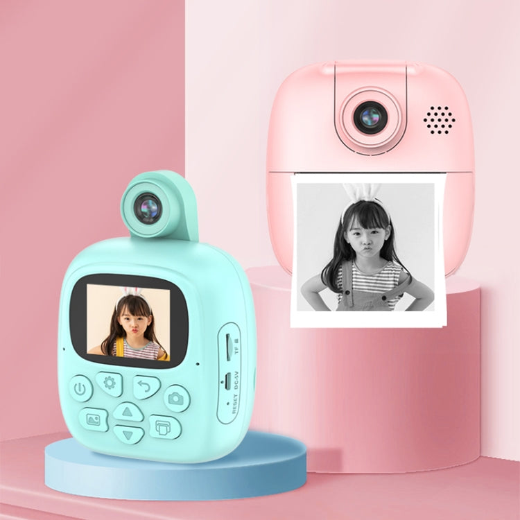 A18 HD Printable Cartoon Kids Digital Camera with Rotating Lens, Spec: Blue - free shipping - PMC TechLife - Order now!