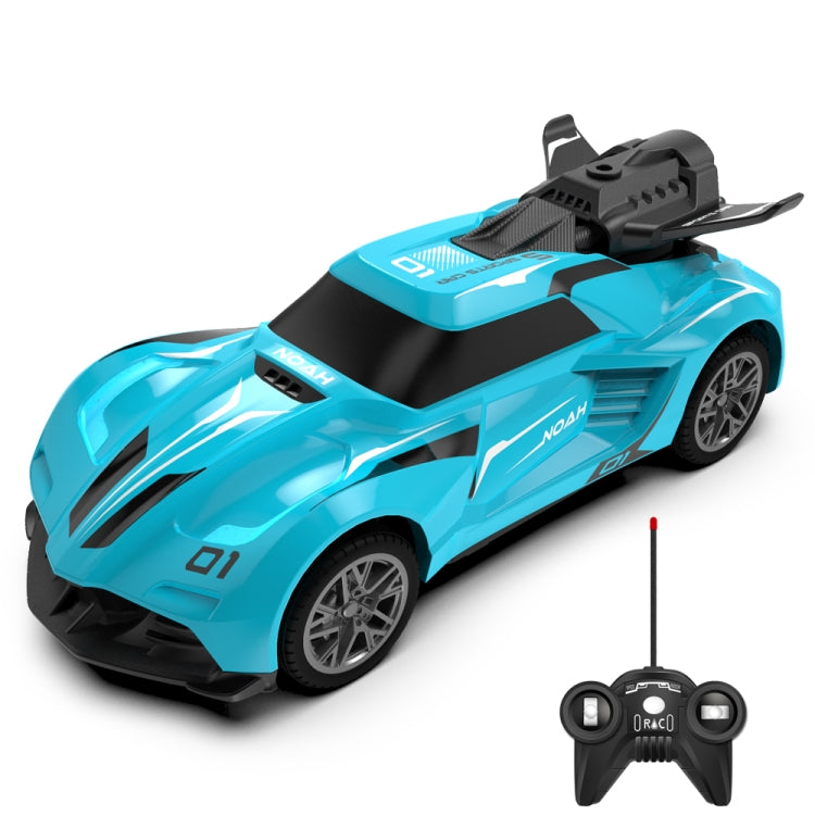 SL-354A 27 Frequency 1:24 Light Spray Remote Control Car Toy Model(Blue) - RC Cars by PMC Jewellery | Online Shopping South Africa | PMC Jewellery