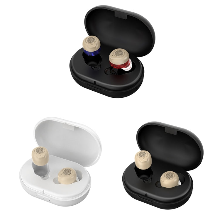 GM-902 Wireless Magnetic Charging Bluetooth Hearing Aids Elderly Sound Amplifier(Skin-color+Black) - Hearing Aids by PMC TechLife | Online Shopping South Africa | PMC TechLife