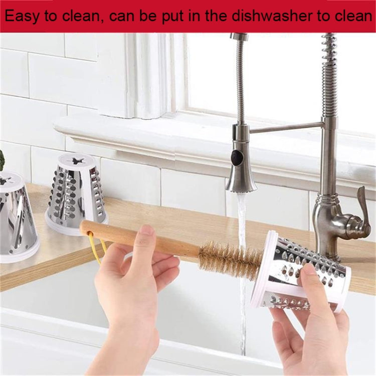 KA-08 For KitchenAid New Cutter Multi-functional Vegetable Cutter Accessories Slicer Grater(White) - Kitchen Machine Accessories by PMC TechLife | Online Shopping South Africa | PMC TechLife