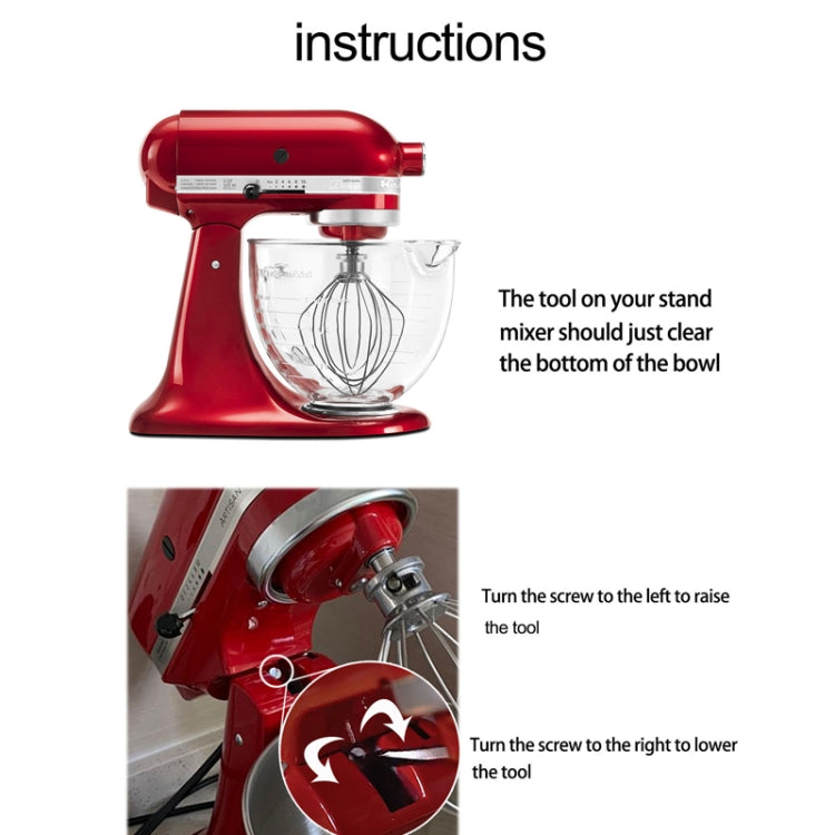 For KitchenAid Stand Mixer  6QT Dough Hook Stainless Steel Accessories - Kitchen Machine Accessories by PMC TechLife | Online Shopping South Africa | PMC TechLife