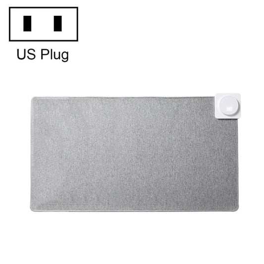 Joyroom JR-CY335 220V Smart Office Desktop Heating Thermostatic Mouse Pad, US Plug, Size: 60x36cm(Llight Gray) - Mouse Pads by Joyroom | Online Shopping South Africa | PMC Jewellery