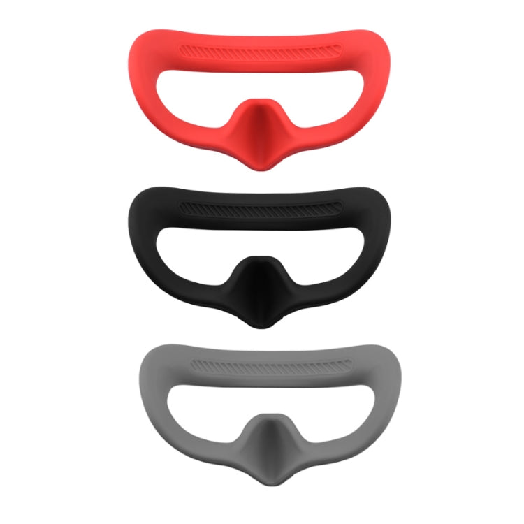 For DJI Avata Goggles 2 Eye Pad Silicone Protective Cover(Red) -  by PMC Jewellery | Online Shopping South Africa | PMC Jewellery
