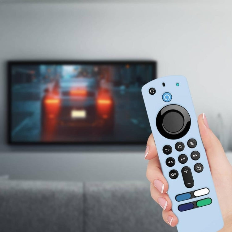2 PCS Y27 For Alexa Voice Remote 3rd Gen Silicone Non-slip Protective Cover(Orange) - Remote Control Covers by PMC TechLife | Online Shopping South Africa | PMC TechLife