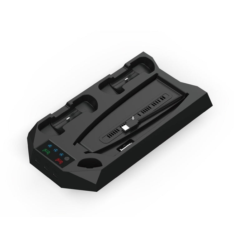 For PS5 DE/UHD 2 In 1 Handheld Console Cooling Stand Fan Base(Black) - Charger & Power by PMC TechLife | Online Shopping South Africa | PMC TechLife