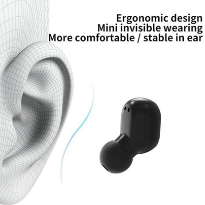 E7s Digital Sports Waterproof TWS Bluetooth 5.0 In-Ear Headphones(Green) - TWS Earphone by PMC Jewellery | Online Shopping South Africa | PMC Jewellery