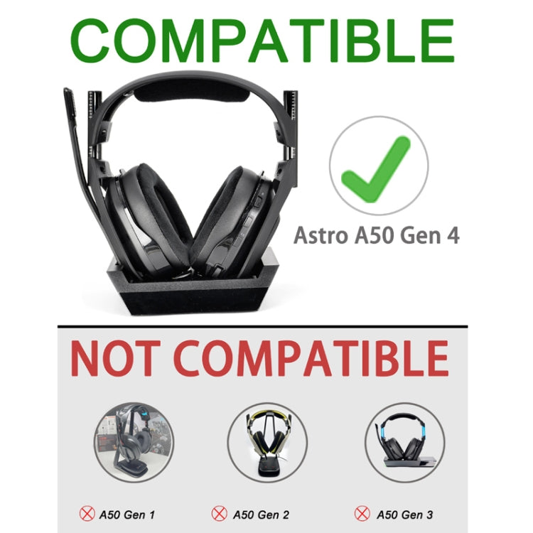 For Logitech Astro A50 Gen4 Headset Replacement Accessory ,Spec: 1pc Velvet Head Beam - Earmuff & Pad by PMC TechLife | Online Shopping South Africa | PMC TechLife