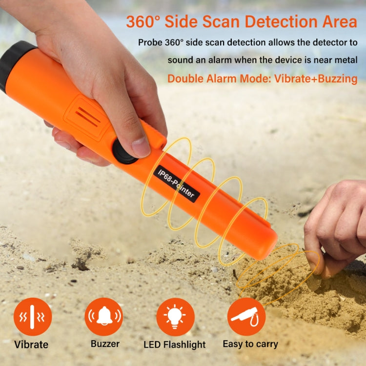IP68-Pointer Handheld Metal Detector 3M Waterproof Positioning Stick - Metal Detector by PMC TechLife | Online Shopping South Africa | PMC TechLife