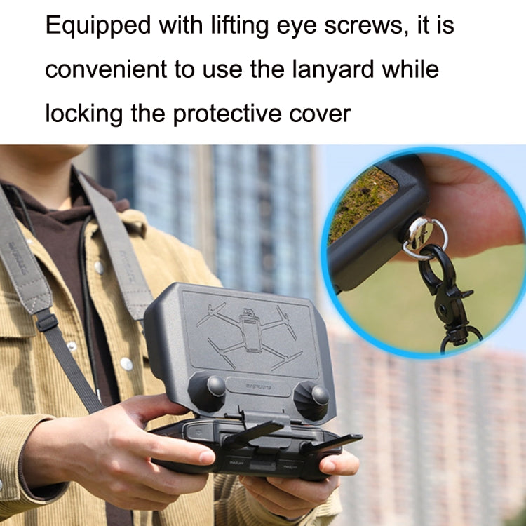 Sunnylife YK558 With Screen Remote Control Shielding Protection Cover For DJI Mini 3 / 3 Pro / Mavic 3 / RC Pro(Black) - Lens Hood by Sunnylife | Online Shopping South Africa | PMC Jewellery