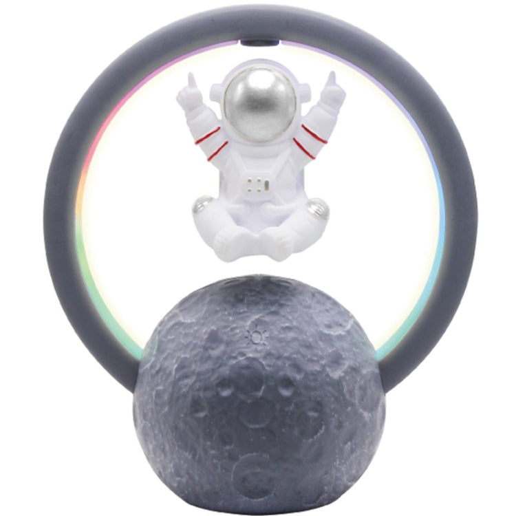 Y-598 Suspended Astronaut Bluetooth Speaker RGB Light Subwoofer Ornament,Spec: 598A Silver+Gift Bag - Desktop Speaker by PMC TechLife | Online Shopping South Africa | PMC TechLife