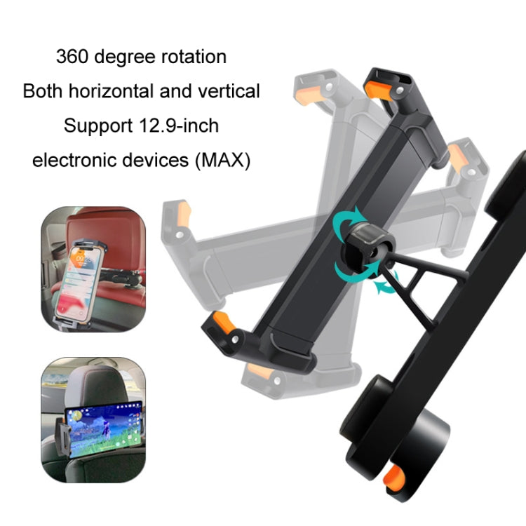 Car Rear Seat Mobile Phone Tablet Swivel Bracket(K36) - Car Holders by PMC Jewellery | Online Shopping South Africa | PMC Jewellery