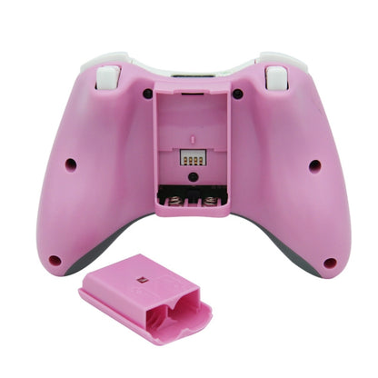 For Microsoft Xbox 360 / PC XB13 Dual Vibration Wireless 2.4G Gamepad With Receiver(Pink) - Gamepad by PMC Jewellery | Online Shopping South Africa | PMC Jewellery