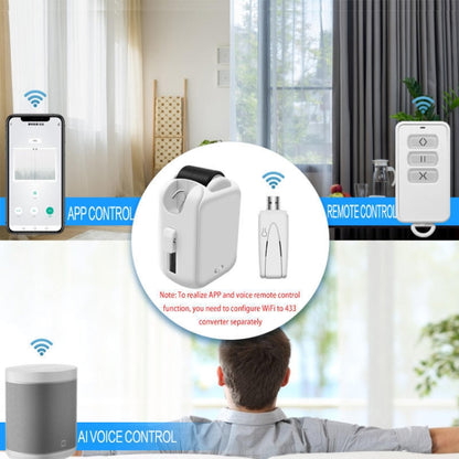 X101 Smart Home Automatic Curtain Machine With RC, Style: Track Model Single Host - Home Automation Modules by PMC Jewellery | Online Shopping South Africa | PMC Jewellery