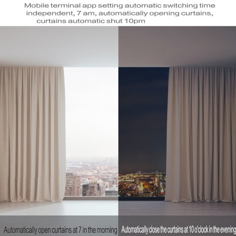 X101 Smart Home Automatic Curtain Machine With RC, Style: Roman Pole Model Single Host - free shipping - PMC TechLife - Order now!