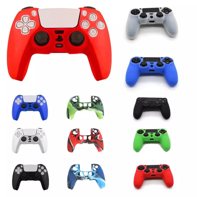 For PS5 Controller Silicone Case Protective Cover, Product color: Black - Cases by PMC TechLife | Online Shopping South Africa | PMC TechLife