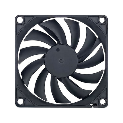 FANNER Ice Soul F8010 Ultra Thin 4pin PWM Intelligent Speed Adjustment Chassis Fan - Fan Cooling by PMC Jewellery | Online Shopping South Africa | PMC Jewellery