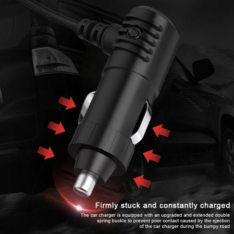 Multifunctional USB Car Cigarette Lighter Digital Display Charger - Car Charger by PMC Jewellery | Online Shopping South Africa | PMC Jewellery