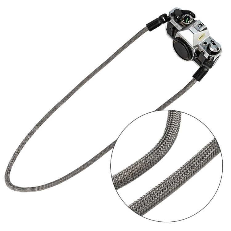 Climbing Rope Camera Strap SLR Camera Retro Wearable Shoulder Strap(Gray) - Camera Strap by PMC Jewellery | Online Shopping South Africa | PMC Jewellery