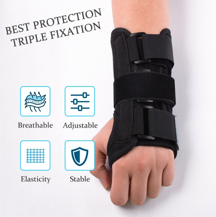 MK-126 Wrist Splint Carpal Tunnel Protector Wrist Support Injury Fracture Orthopedic Wristband Right - Corrector by PMC Jewellery | Online Shopping South Africa | PMC Jewellery